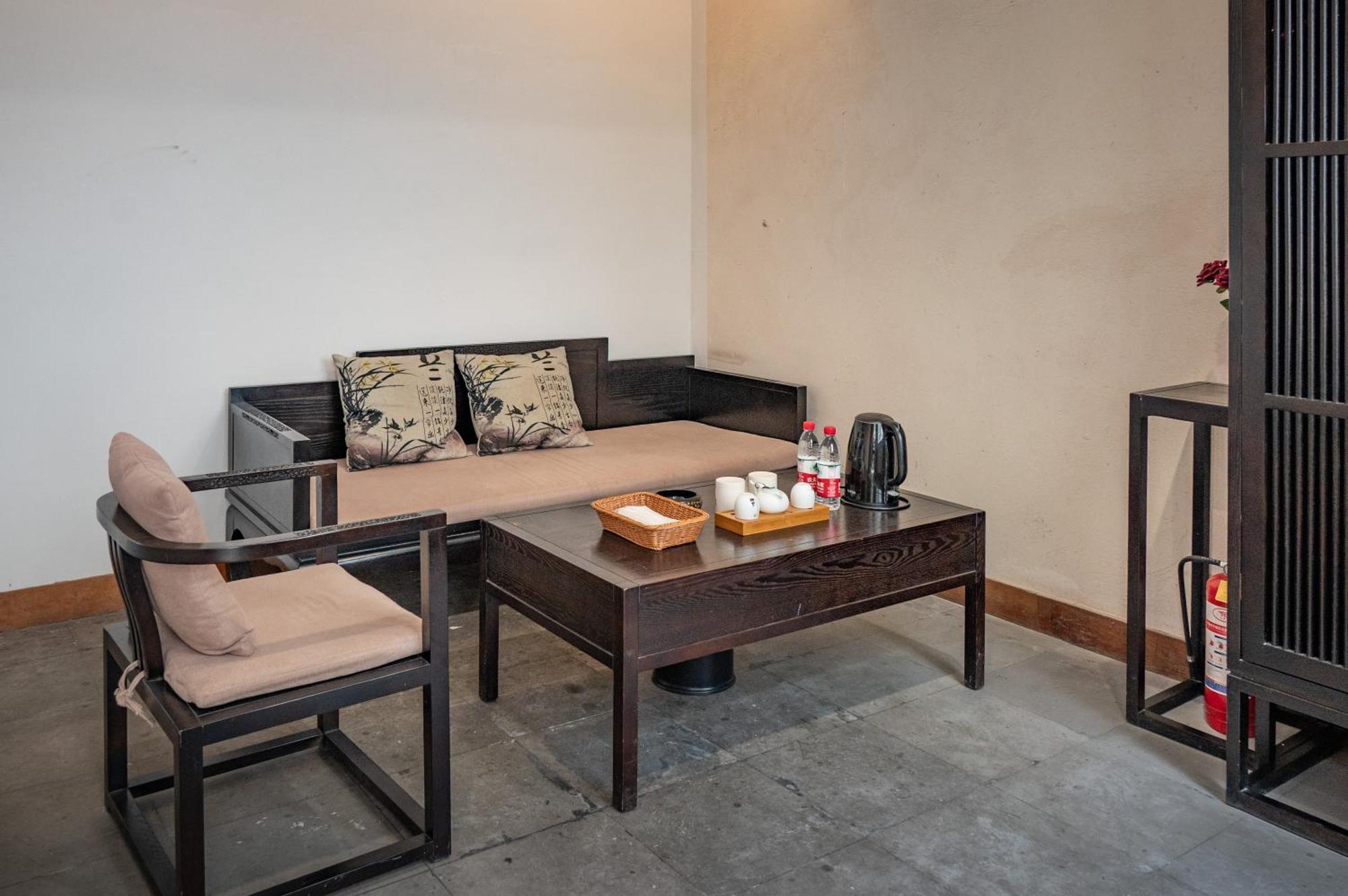 Tingjian Musu Private Soup Design Homestay - South Gate Of Wuzhen Xizha Scenic Area Tongxiang Esterno foto