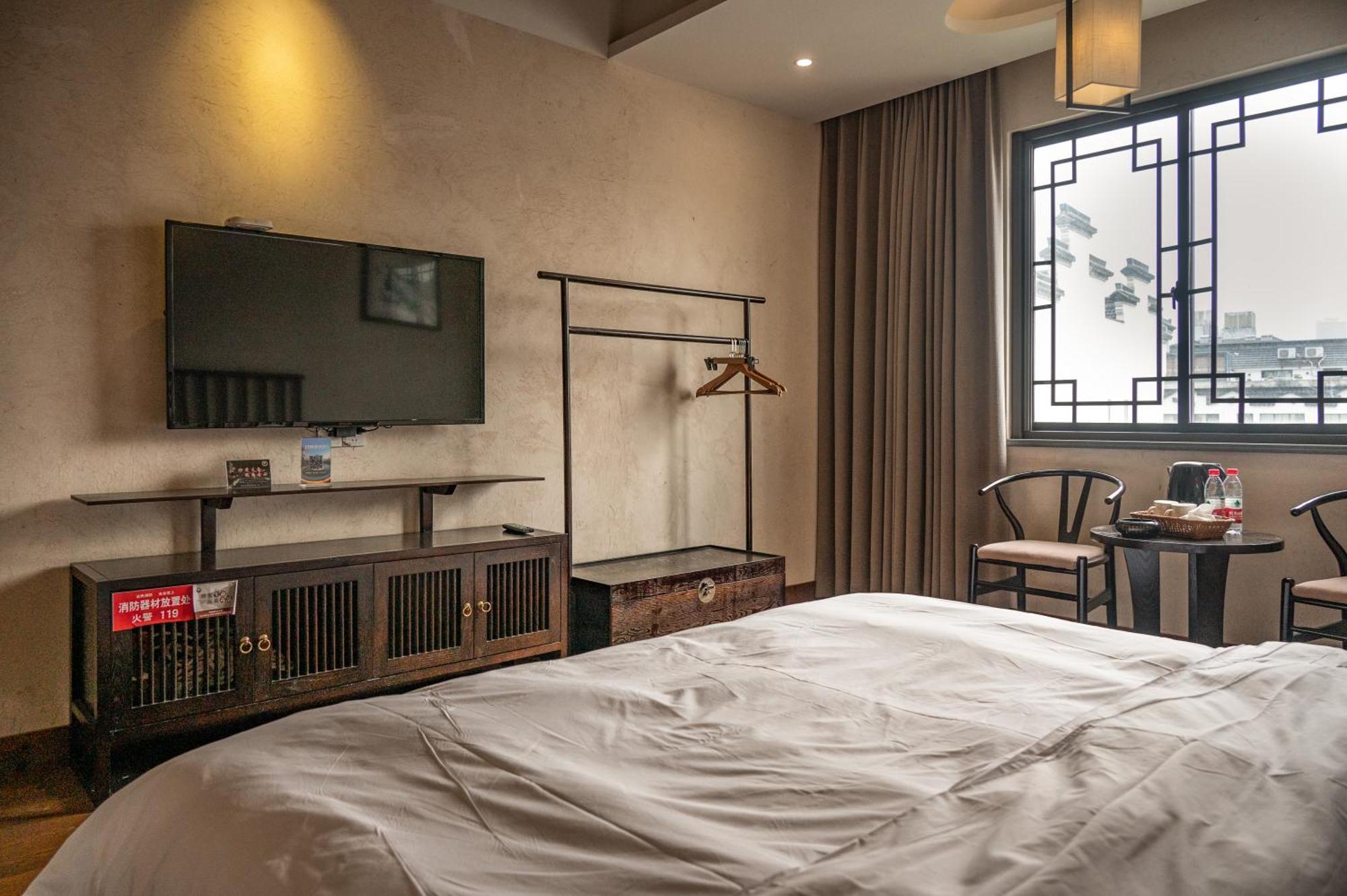 Tingjian Musu Private Soup Design Homestay - South Gate Of Wuzhen Xizha Scenic Area Tongxiang Esterno foto